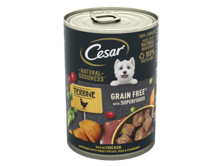 Cesar Natural Goodness Tin Chicken in Loaf 400g