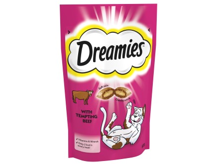 DREAMIES Cat Treats with Beef 60g