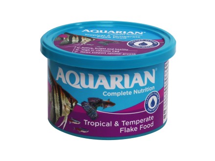 AQUARIAN Tropical Fish Food Flakes 25g