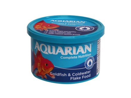 AQUARIAN Goldfish Food Flakes 50g