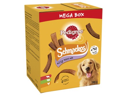 PEDIGREE Schmackos Dog Treats Meat Variety 110 Stick