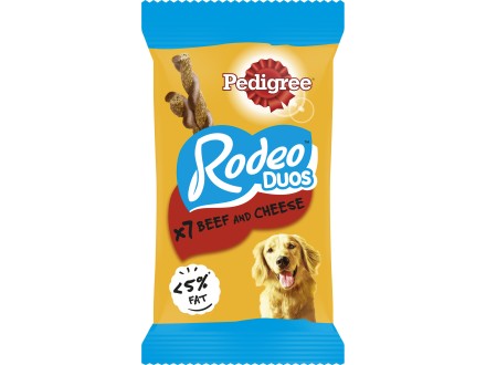 PEDIGREE Rodeo Duos Dog Treats with Beef & Cheese
