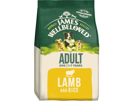 James Wellbeloved Adult Lamb & Rice 15kg