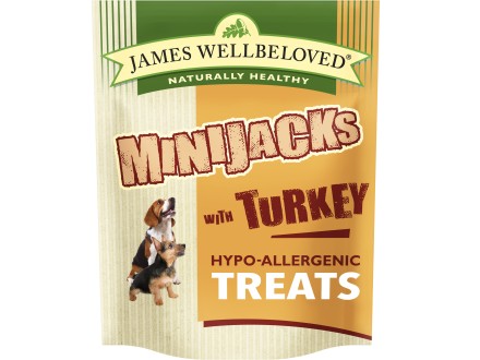 James Wellbeloved Turkey Minijacks 90g