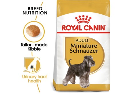 ROYAL CANIN MINIATURE SCHNAUZER Adult DOG DRY food 1 x 3.0KG
